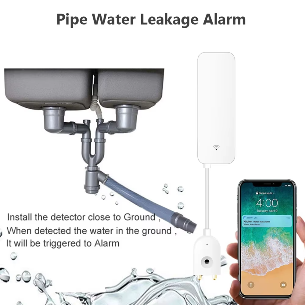جهاز استشعار تسرب المياه بتقني - مراجعة Smart Home Green وسعره