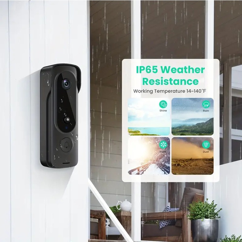 في الهواء الطلق جرس الباب اللا - مراجعة Smart Home Video Doorphone Ezviz وسعره