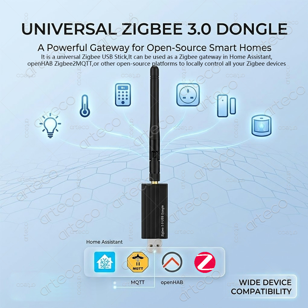 دونجل USB بتقنية Zigbee 3.0، ب - مراجعة Smart Home Open Source وسعره