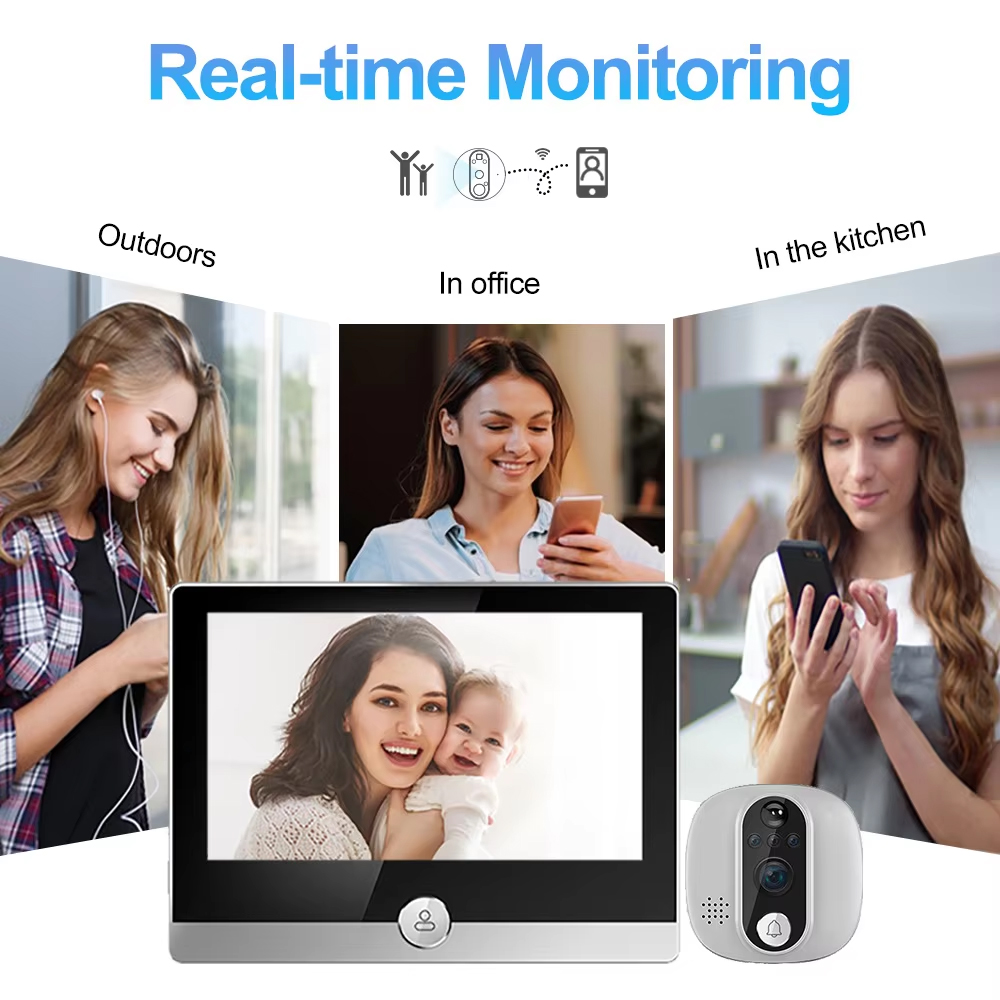 Tuya 1080P واي فاي جرس الباب ك - مراجعة Smart Home Video Doorbell وسعره