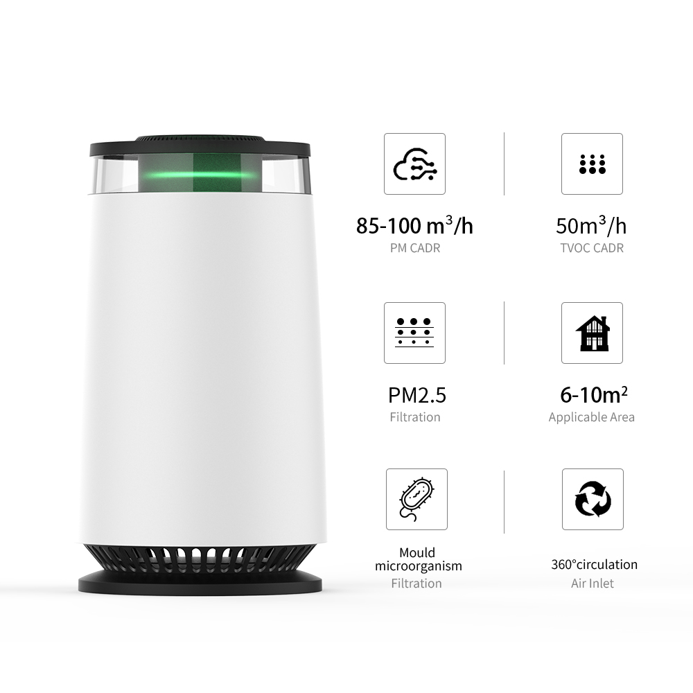 منقي هواء أولانسي الذكي بتحكم  - مراجعة Smart Air Purifier وسعره
