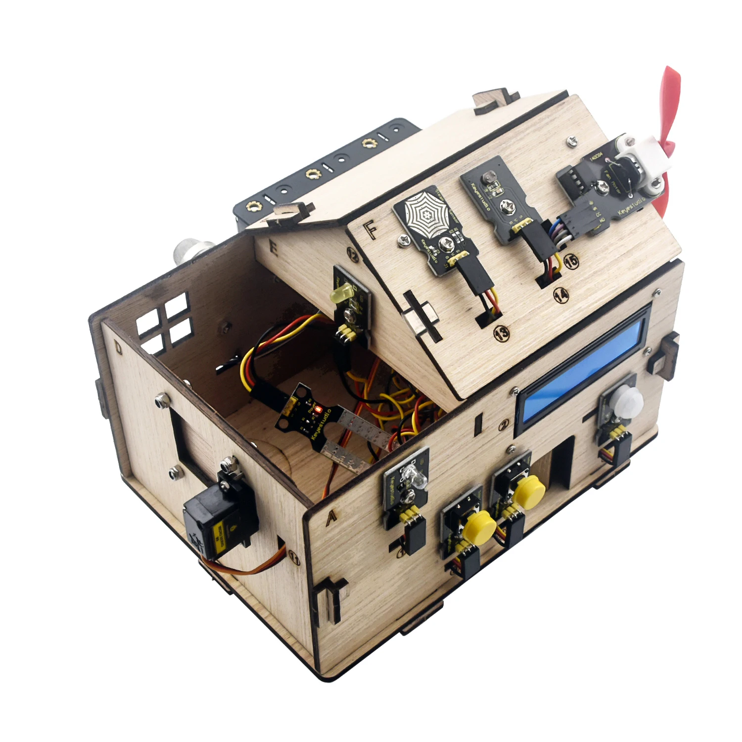 حار بيع المنزل الذكي كاتب كيت  - مراجعة Smart Home Kit For Arduino وسعره