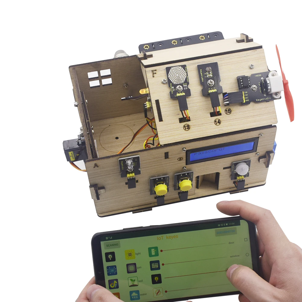 حار بيع المنزل الذكي كاتب كيت  - مراجعة Smart Home Kit For Arduino وسعره