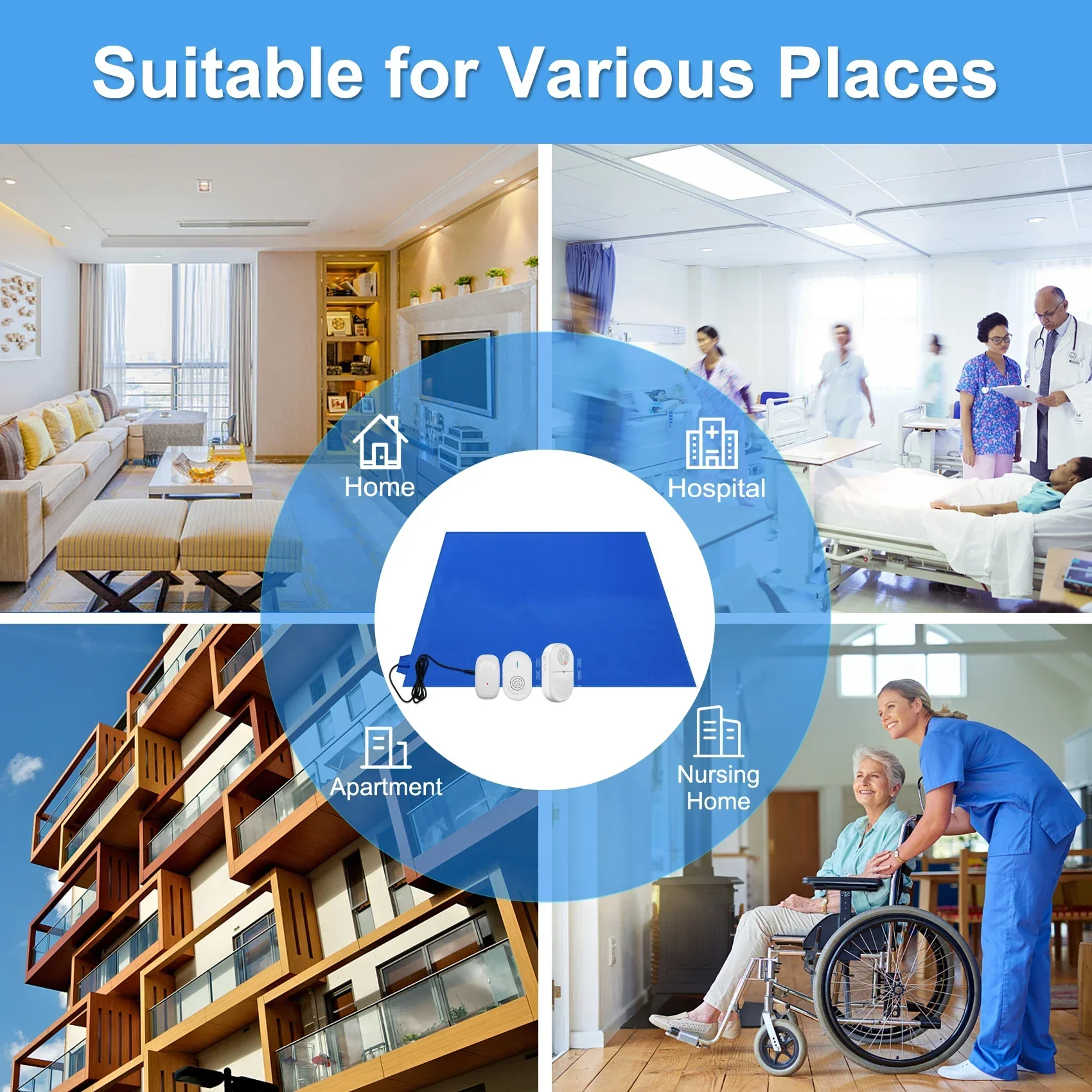 جهاز إنذار ذكي لاسلكي جديد من  - مراجعة Smart Elderly Home وسعره