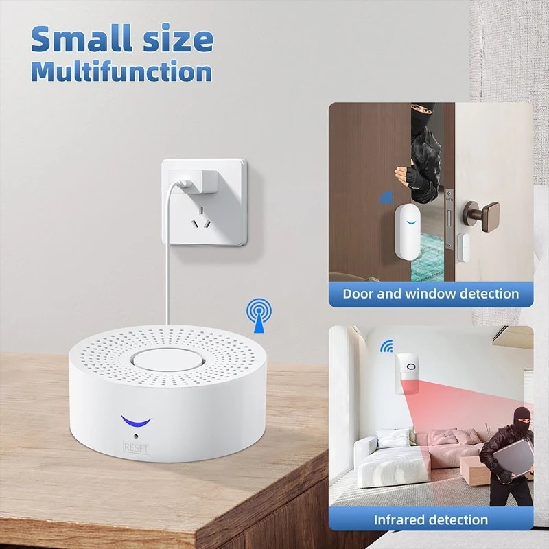جهاز استشعار ذكي للأبواب يعمل  - مراجعة Door Window Sensor وسعره