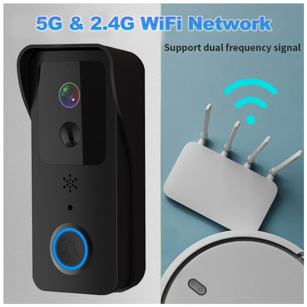 جرس باب ذكي بكاميرا واي فاي عا - مراجعة Smart Home Video Doorphone Ezviz وسعره