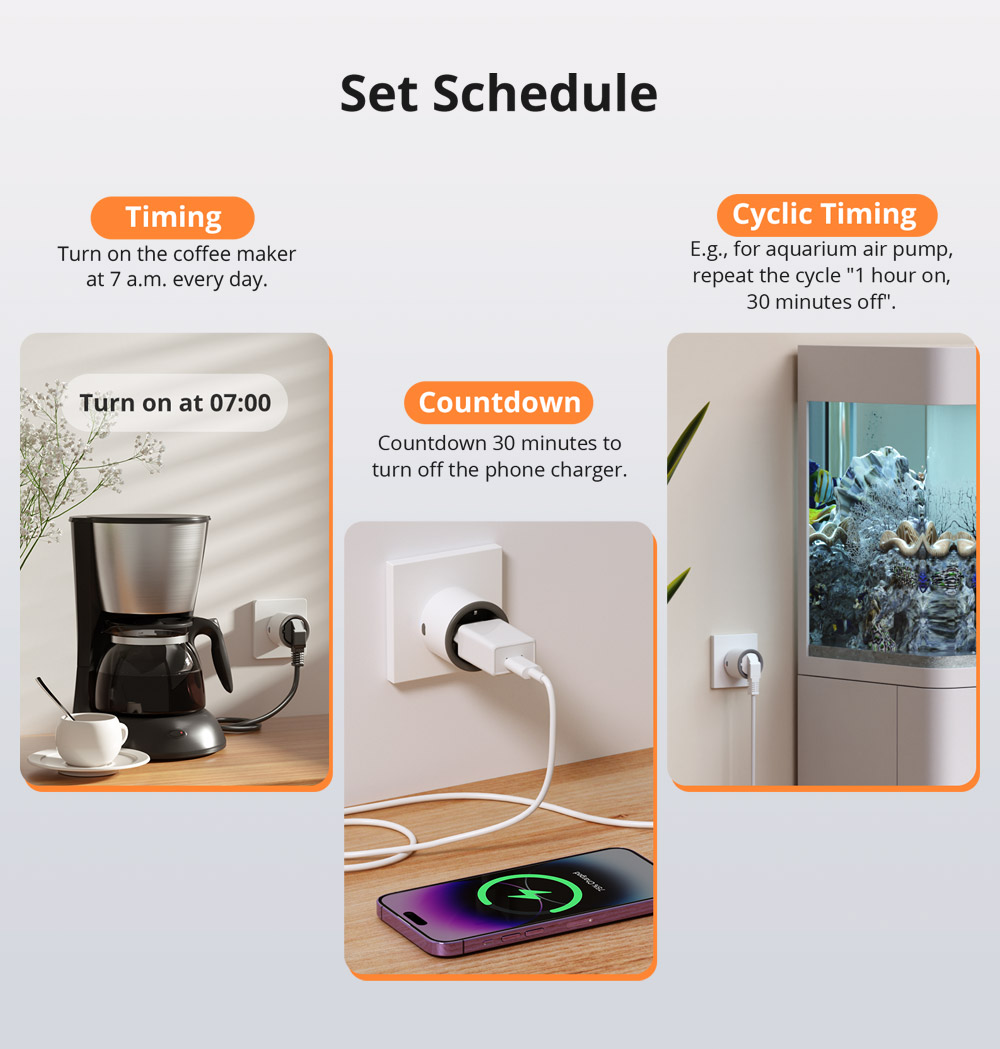 مقبس ذكي SONOFF S60 TPF مع مرا - مراجعة Smart Home Energy App وسعره