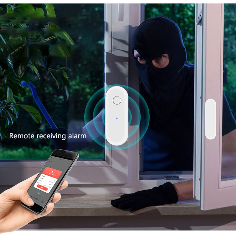 جهاز استقبال إنذار عن بعد ذكي  - مراجعة Door Window Sensor وسعره