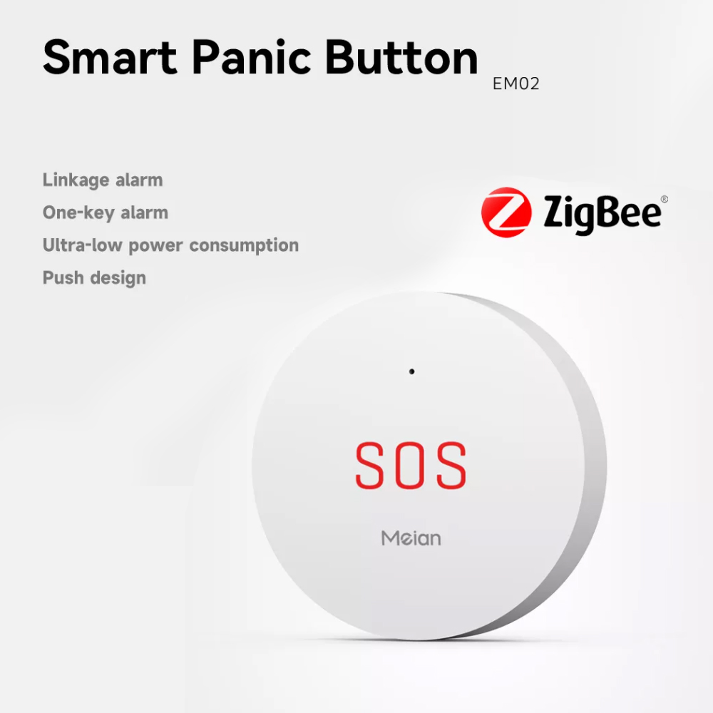 زيجبي تويا SOS زر الطوارئ نظام - مراجعة Smart Home Website وسعره