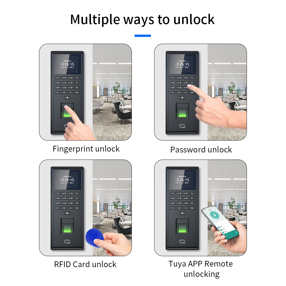 Tuya نظام الحضور الذكي للتعرف  - مراجعة Smart Door Lock وسعره