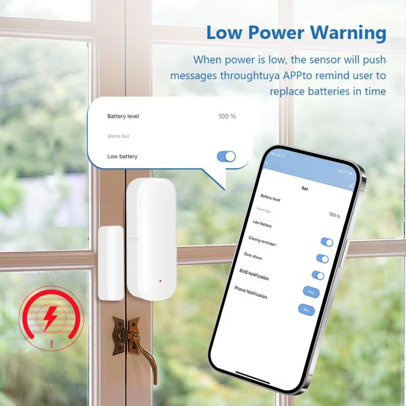 مستشعر فتح الأبواب والنوافذ بت - مراجعة Door Window Sensor وسعره