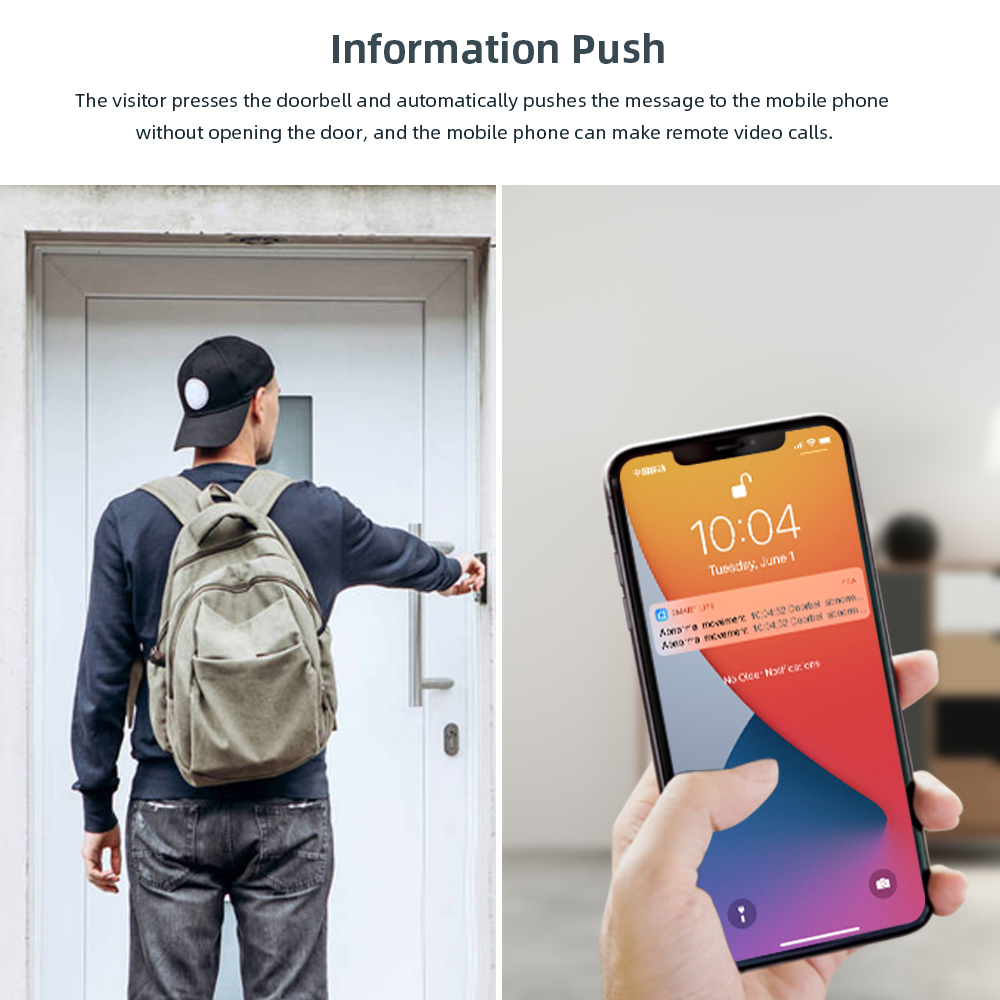 جرس باب ذكي من تويا بدقة 2 ميج - مراجعة Smart Home Video Doorphone Ezviz وسعره