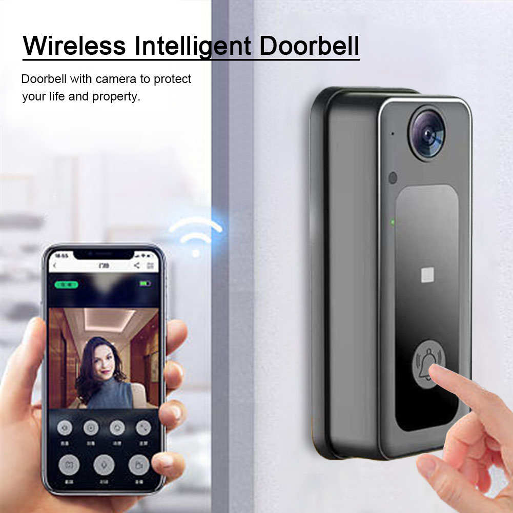 جرس باب بكاميرا لاسلكية مع صوت - مراجعة Smart Home Video Doorbell وسعره