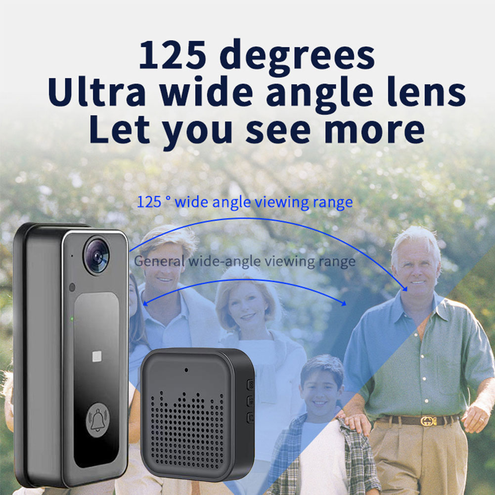جرس باب بكاميرا لاسلكية مع صوت - مراجعة Smart Home Video Doorbell وسعره