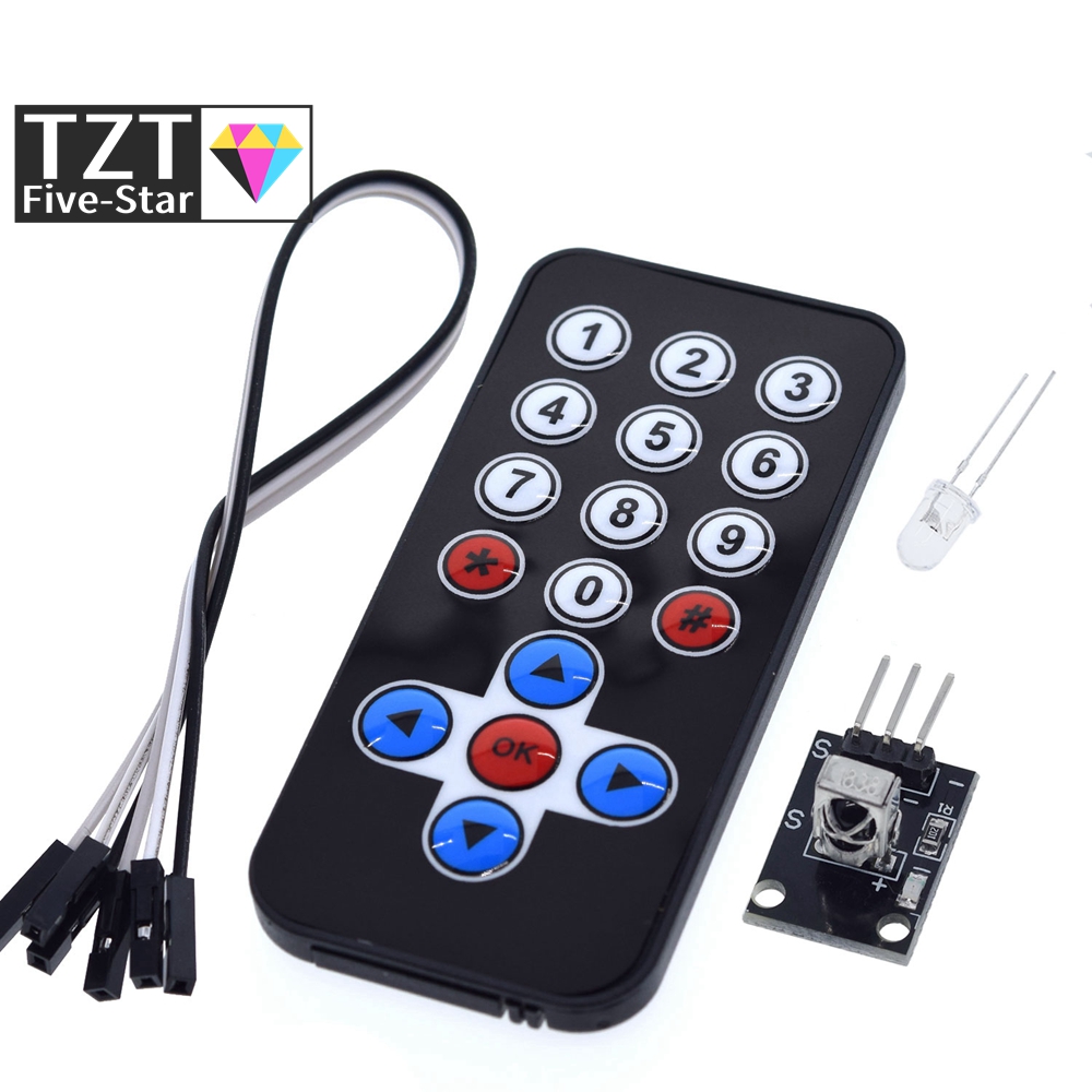TZT 1/3Set الأشعة تحت الحمراء  - مراجعة Smart Home Kit For Arduino وسعره