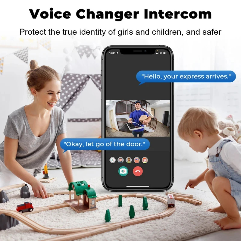جرس باب ذكي لاسلكي مع كاميرا ف - مراجعة Smart Home Video Doorphone Ezviz وسعره