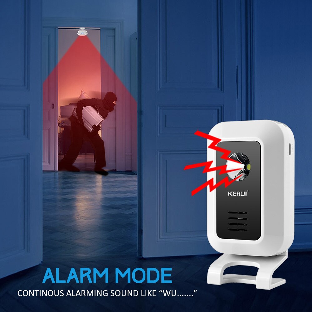 KERUI M7 مرحب بمنبه أمان 32 أغ - مراجعة Door Window Sensor وسعره