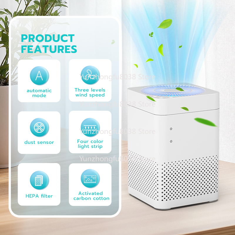 منقي هواء ذكي محمول للمنزل وغر - مراجعة Smart Air Purifier وسعره