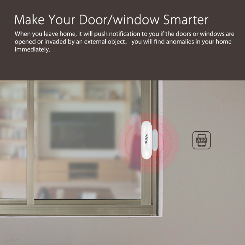 جهاز استشعار ذكي للأبواب والنو - مراجعة Door Window Sensor وسعره
