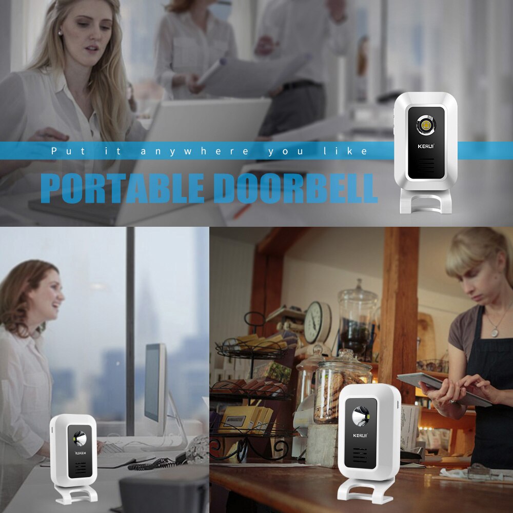 KERUI M7 مرحب بمنبه أمان 32 أغ - مراجعة Door Window Sensor وسعره