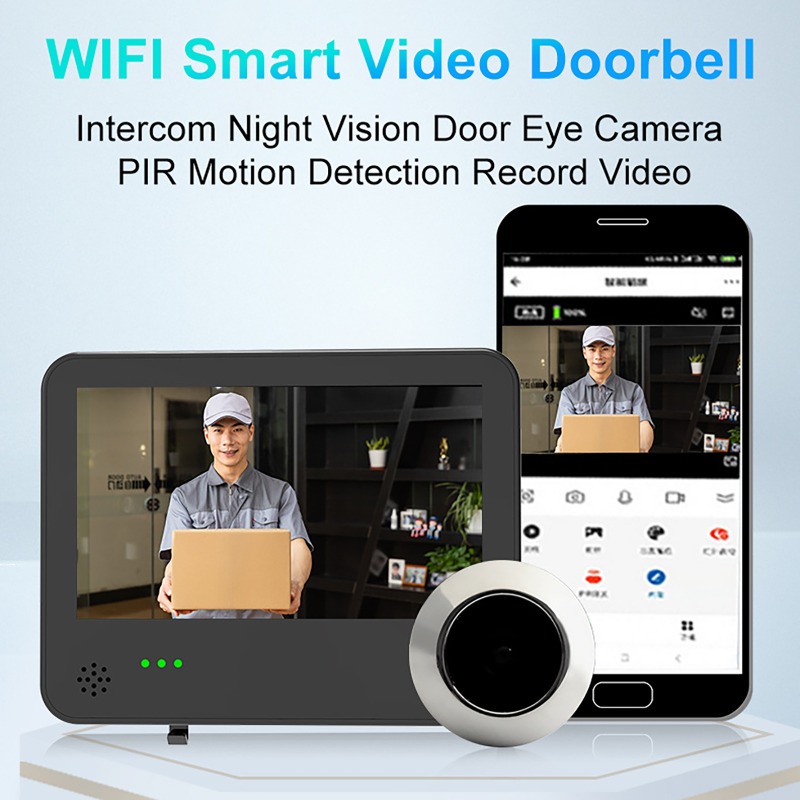 جرس باب ذكي بكاميرا فيديو واي  - مراجعة Wifi Doorbell Camera وسعره