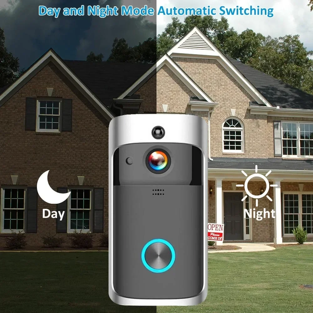 جرس باب ذكي لاسلكي بدقة 720P م - مراجعة Smart Home Video Doorphone Ezviz وسعره