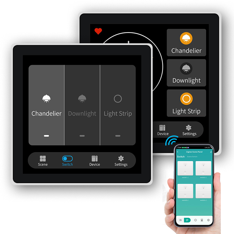 FUERS 4 بوصة تعمل باللمس متعدد - مراجعة Smart Home Dashboard وسعره