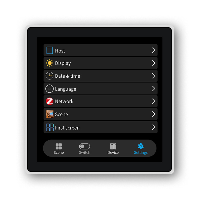 FUERS 4 بوصة تعمل باللمس متعدد - مراجعة Smart Home Dashboard وسعره