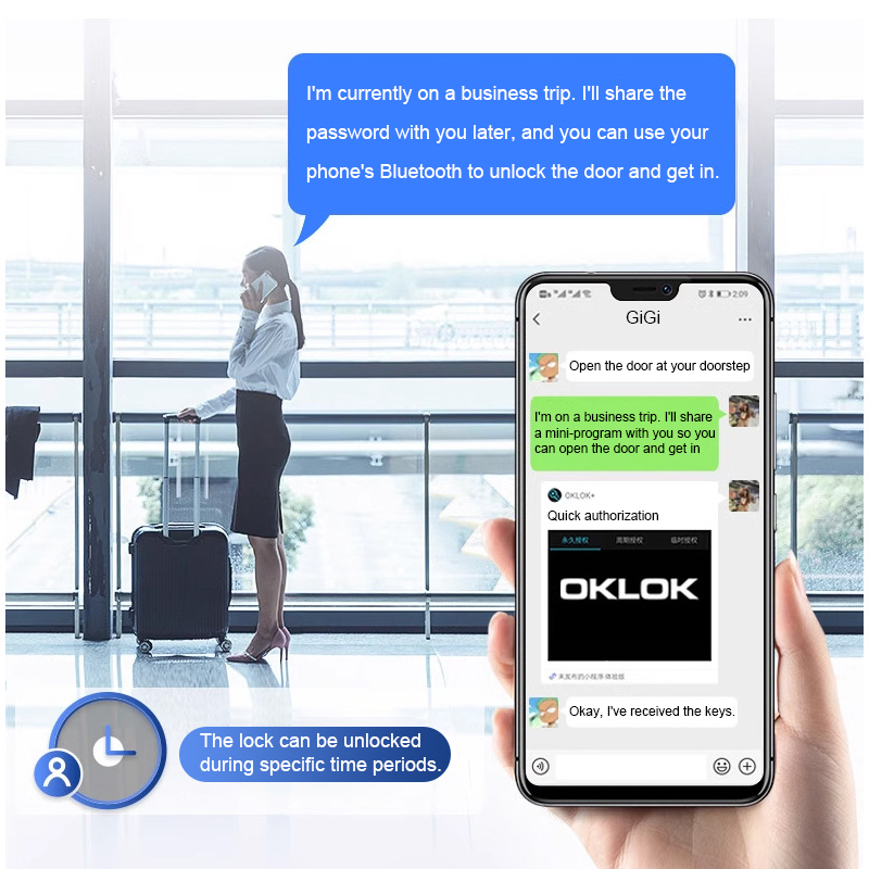 قفل ذكي بتصميم معلق، صندوق تخز - مراجعة Smart Door Lock وسعره