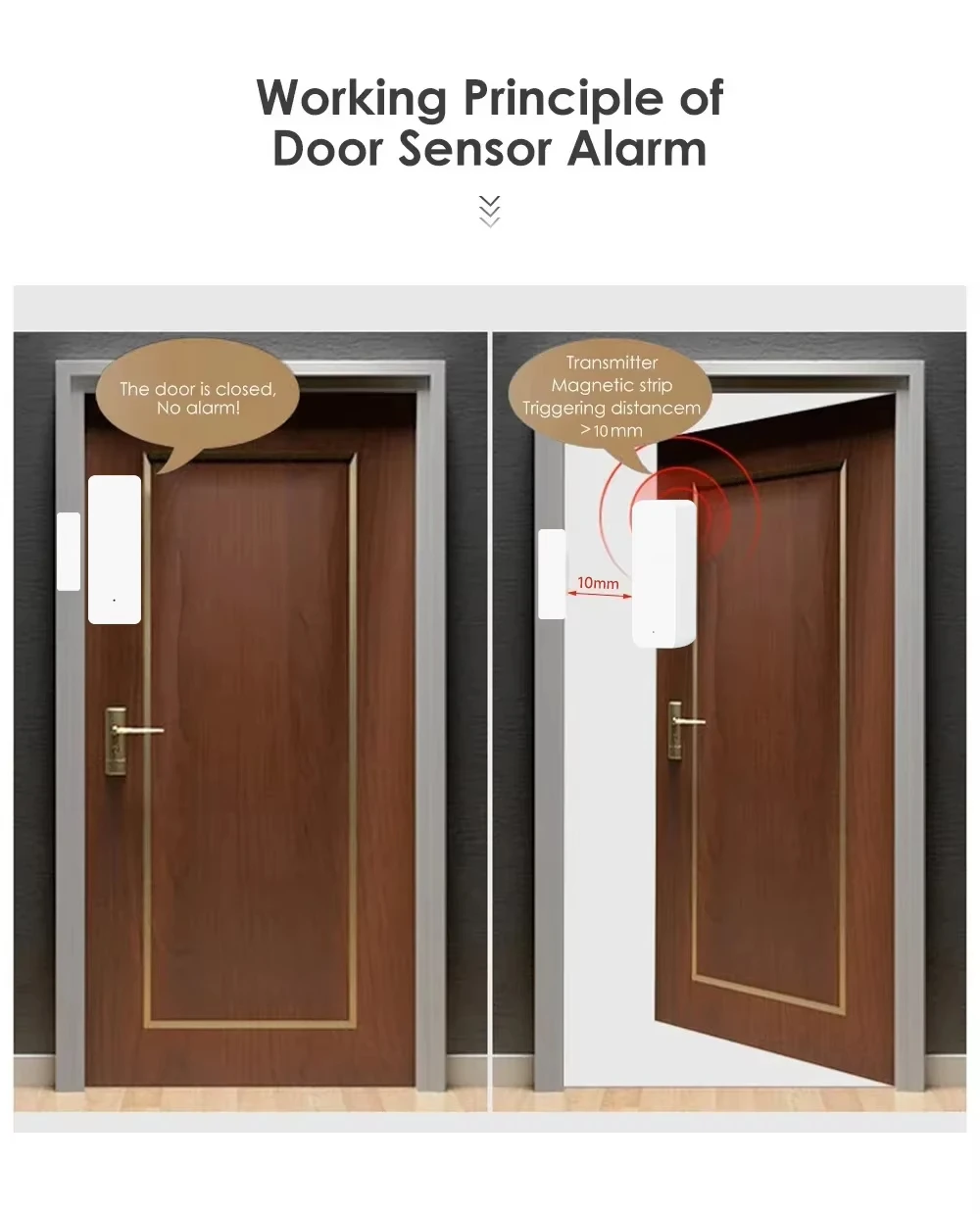 Tuya Zigbee/WiFi مستشعر نافذة  - مراجعة Door Window Sensor وسعره