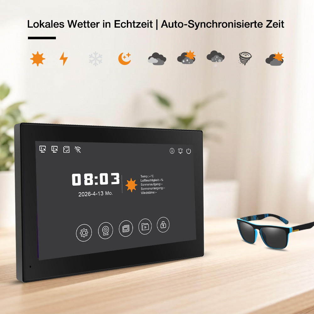 Tuya Wifi المنزل الذكي فيديو ب - مراجعة Smart Home Video Doorphone Ezviz وسعره