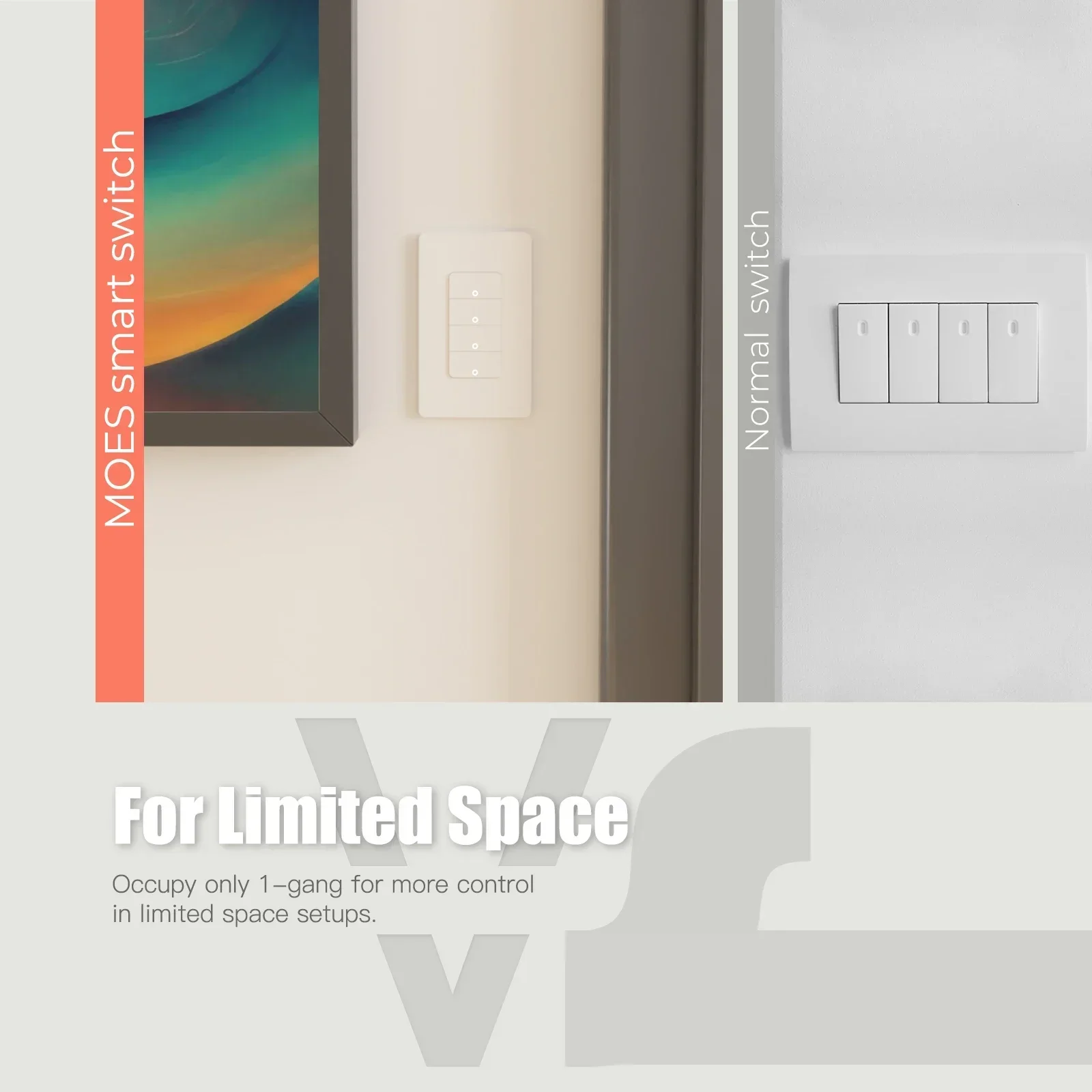 MOES Tuya ZigBee US مفتاح الإض - مراجعة Smart Home Ikea وسعره