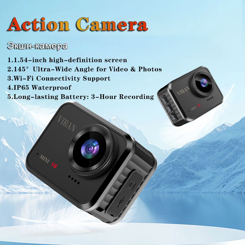كاميرا أكشن صغيرة بدقة 4K فائق - مراجعة Smart Home Outdoor Camera وسعره