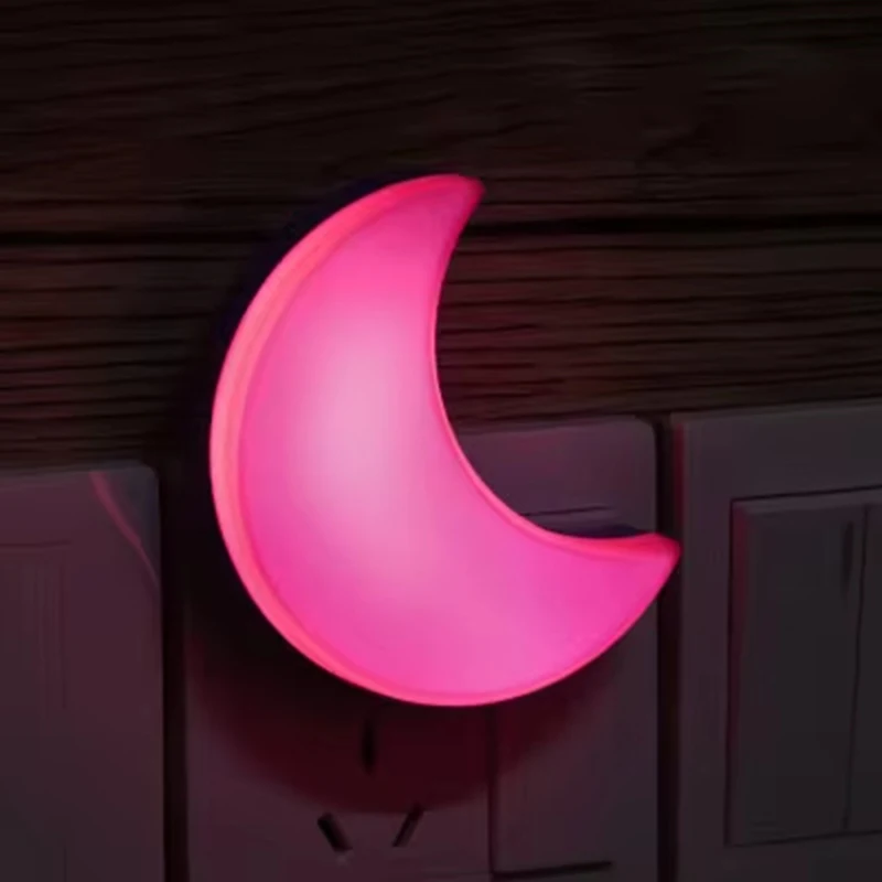 ضوء ليلي على شكل قمر 220 فولت  - مراجعة Smart Baby Night Light وسعره