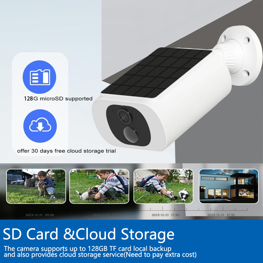 كاميرا أمان لاسلكية تعمل بالطا - مراجعة Smart Home Outdoor Camera وسعره
