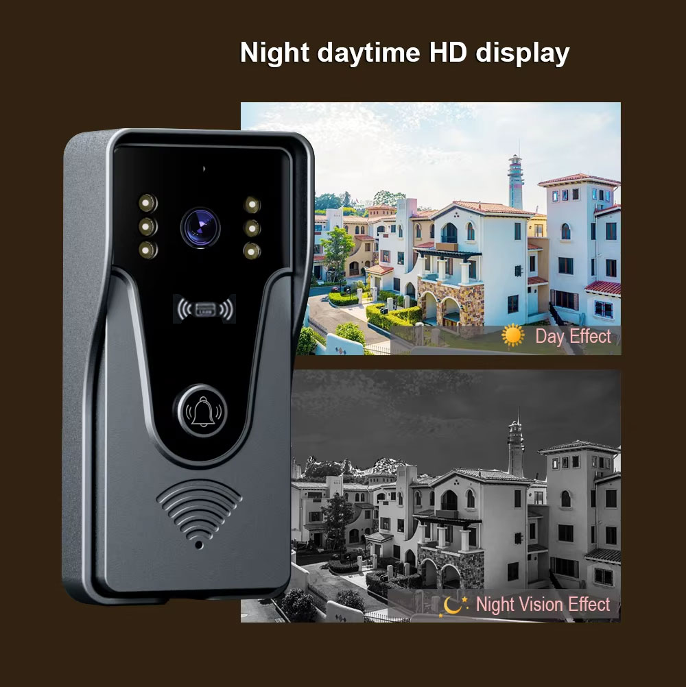 Tuya 1080P 7 بوصة شاشة ملونة ت - مراجعة Smart Home Video Doorphone Ezviz وسعره