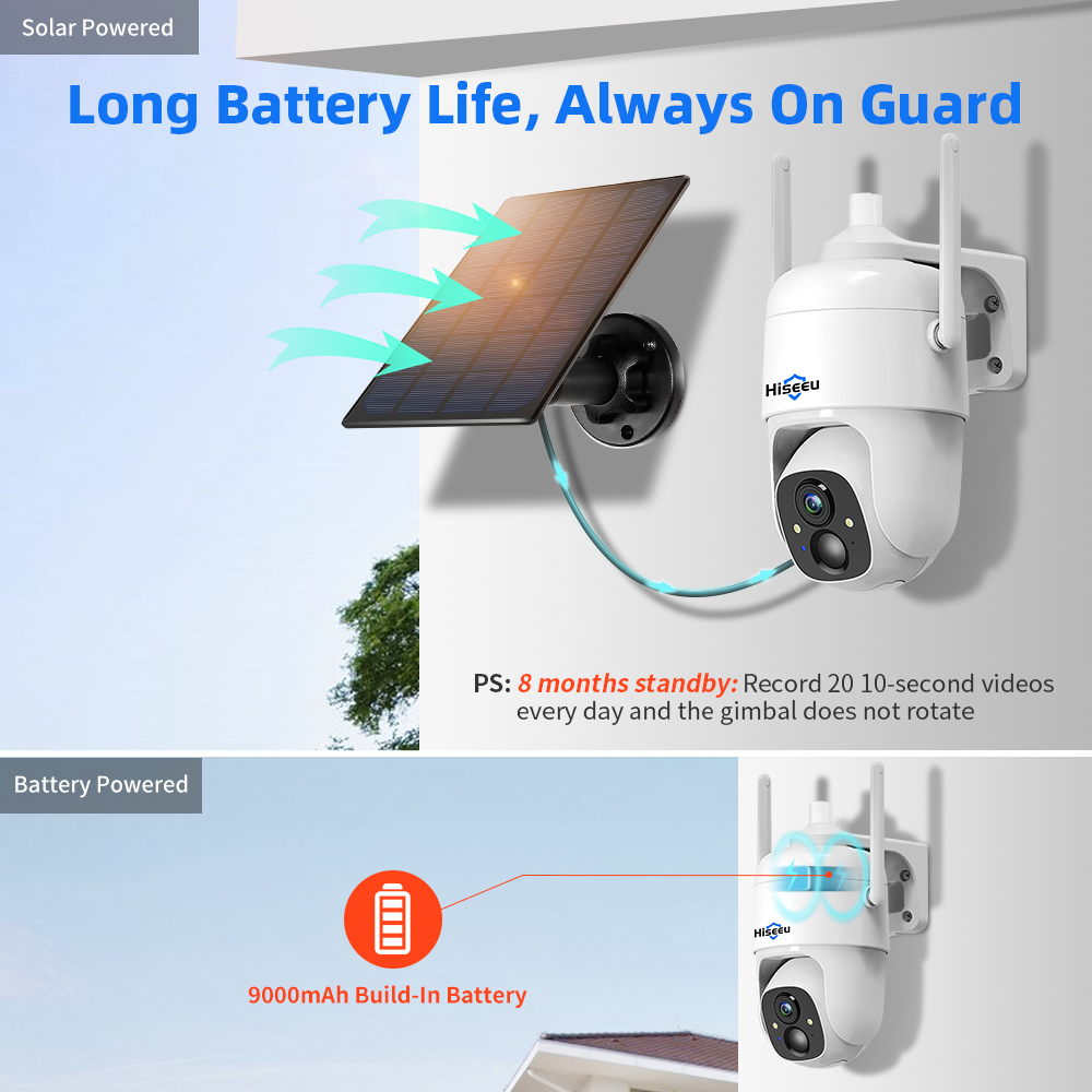 Hiseeu 3MP سحابة AI واي فاي كا - مراجعة Smart Home Outdoor Camera وسعره