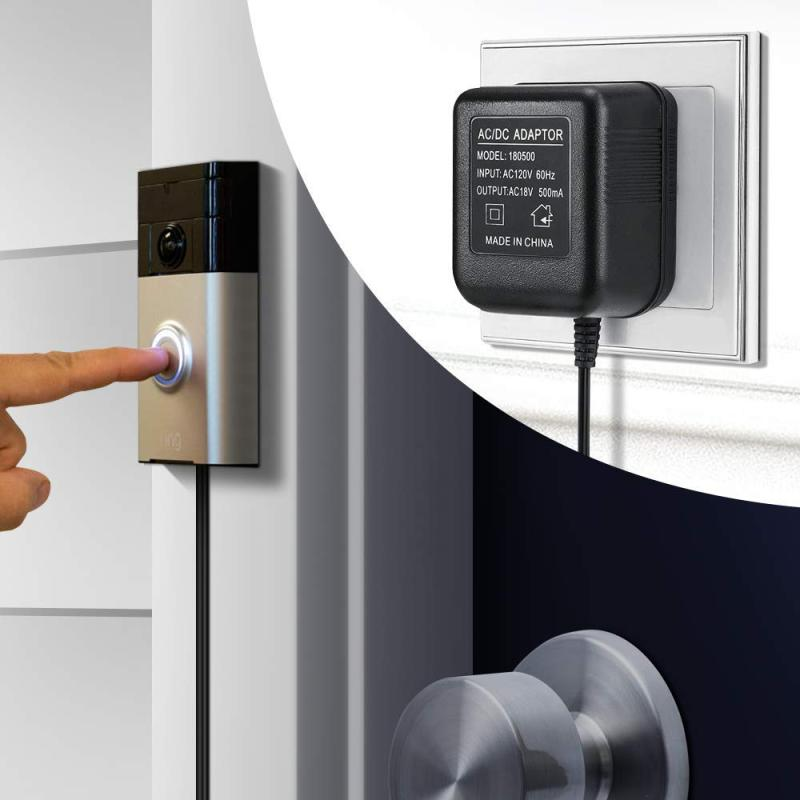 18 فولت التيار المتناوب محول ش - مراجعة Smart Home Video Doorbell وسعره