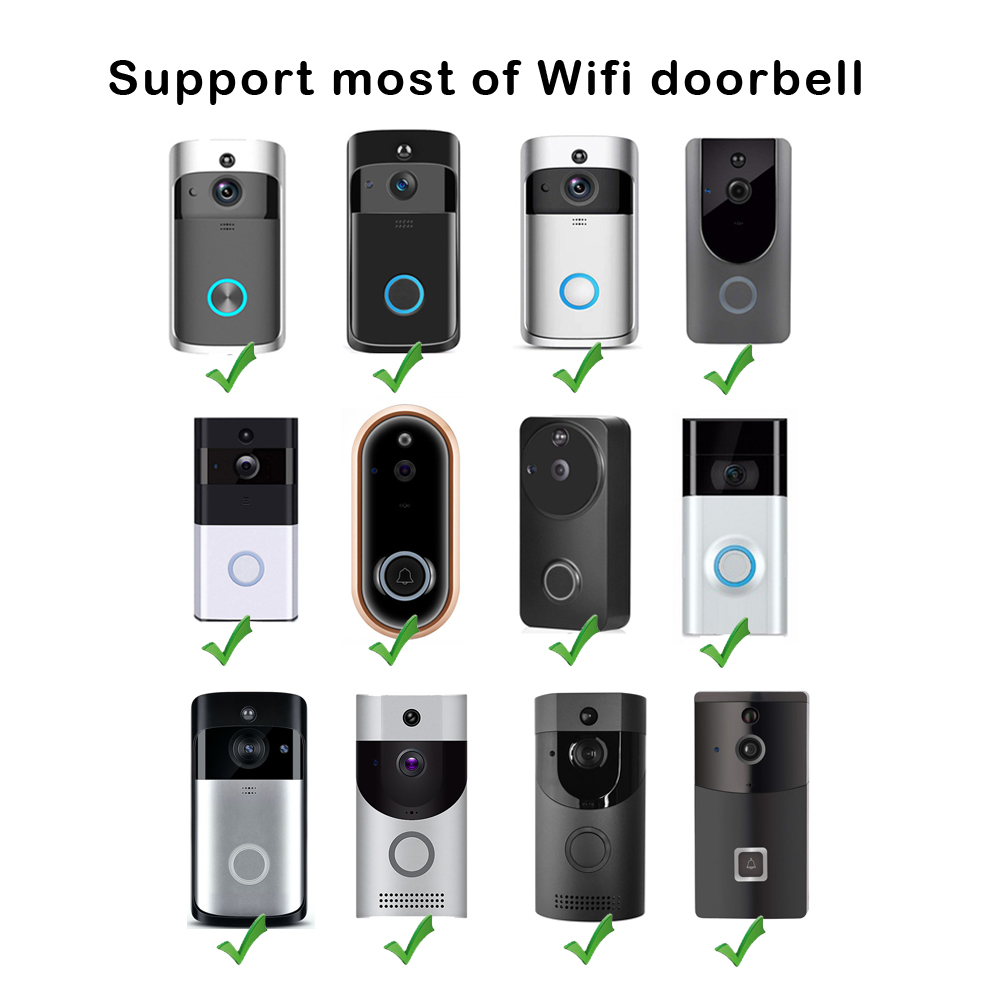 18 فولت التيار المتناوب محول ش - مراجعة Smart Home Video Doorbell وسعره