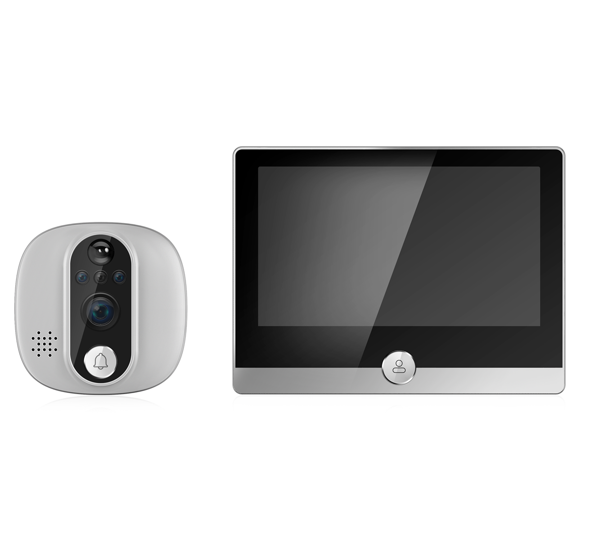 4.3 بوصة IPS شاشة 2MP 1080P Tu - مراجعة Wifi Doorbell Camera وسعره