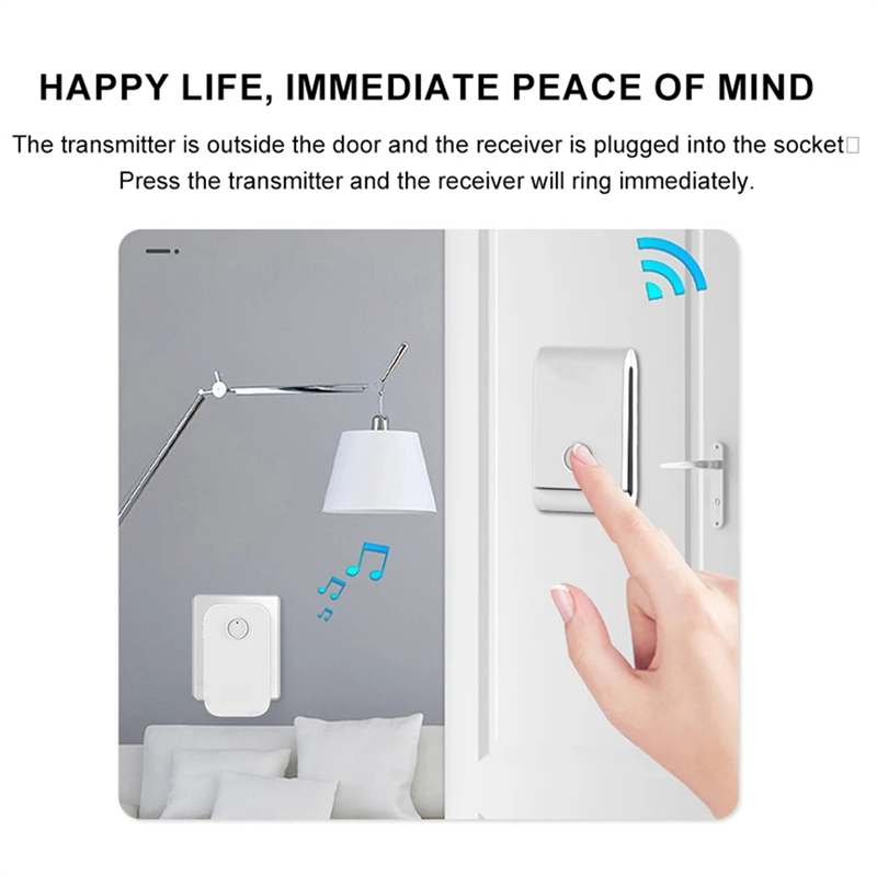 B68A 433 ميجا هرتز جرس باب لاس - مراجعة Smart Elderly Home وسعره